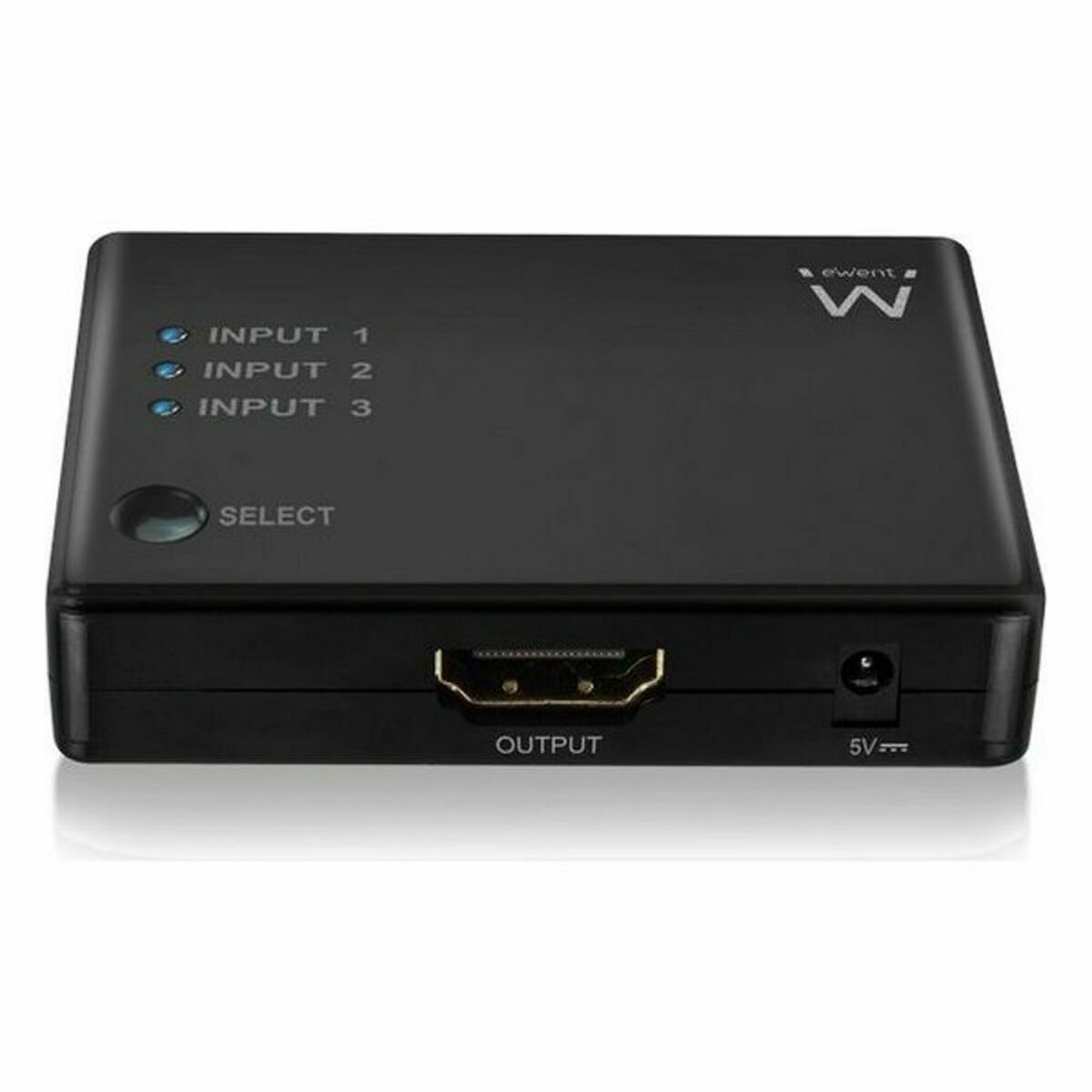 AV-adapter/omvandlare Ewent EW3730 HDMI 4K Svart - 3
