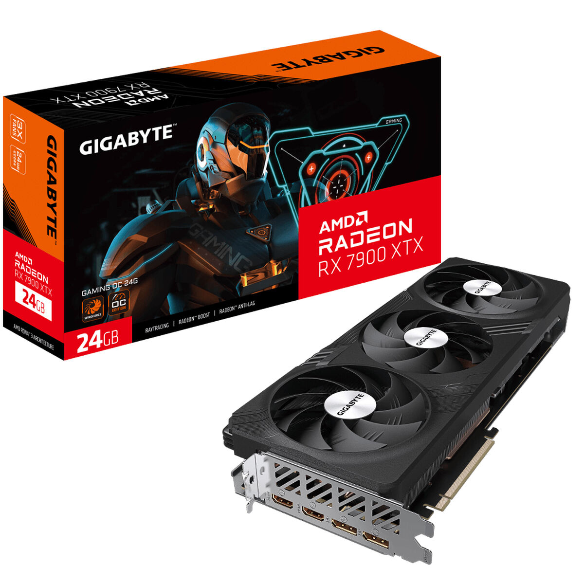 Grafikkort Gigabyte GV-R79XTXGAMING OC-24GD GDDR6 - 3