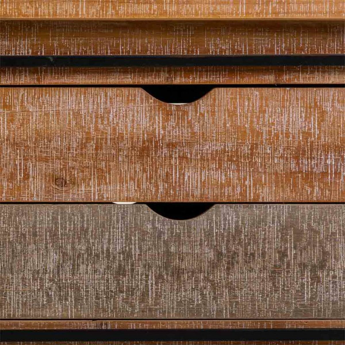 Soffbord Alexandra House Living Järn Granträ Trä MDF 60 x 48 x 120 cm - 8