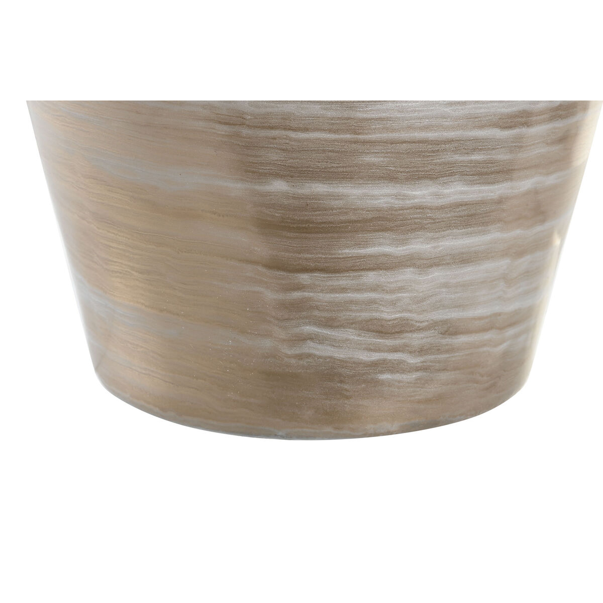 Vas DKD Home Decor Glas Aluminium Multicolour 29 x 29 x 52 cm Modern - 2