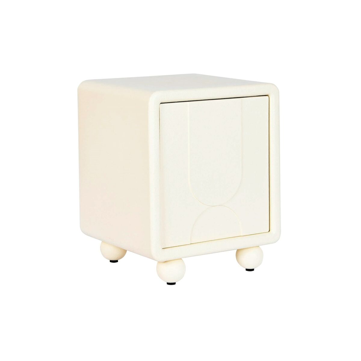 Nattduksbord DKD Home Decor Vit Trä MDF 45 x 40 x 55 cm - 3