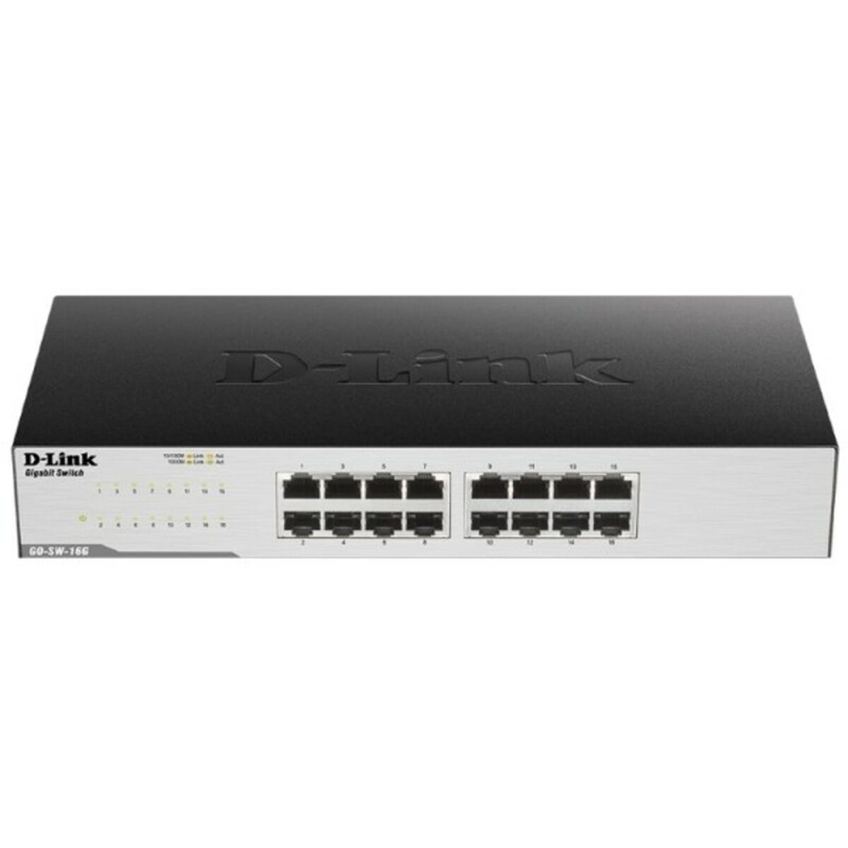Skrivbords omkopplare D-Link GO-SW-16G