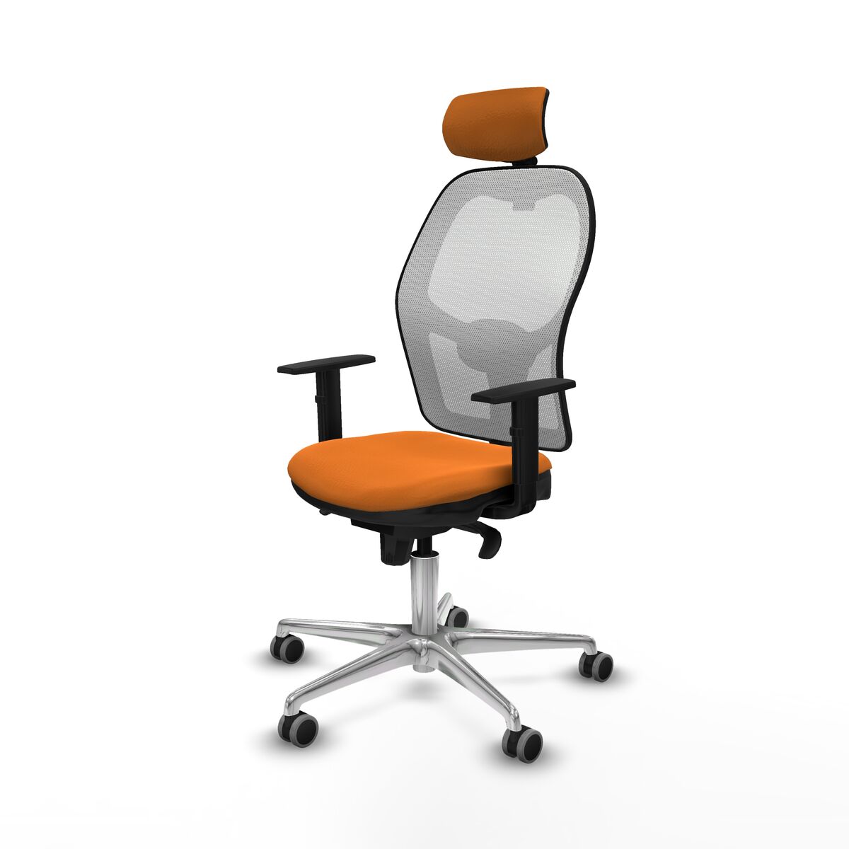 Kontorsstol med nackstöd Jorquera Piqueras y Crespo 1D086G2 Orange - 2