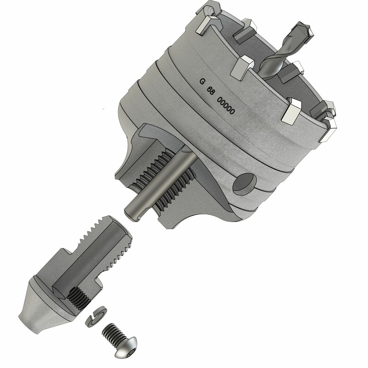 Hålsåg Guillet 40 mm - 3