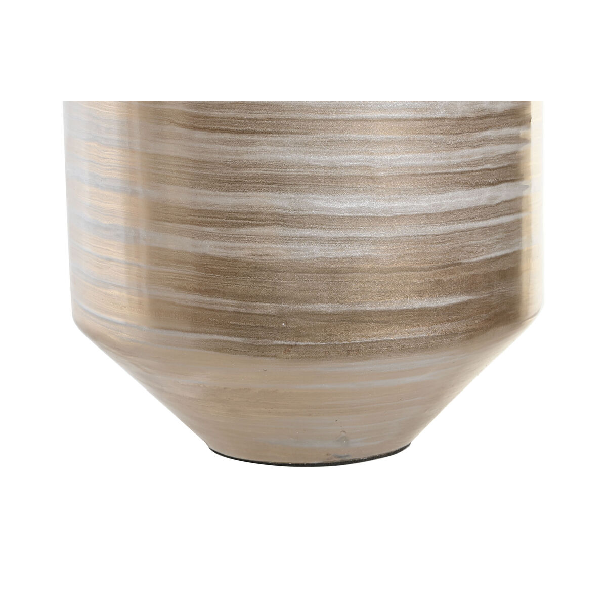 Vas DKD Home Decor Glas Aluminium Multicolour 15 x 15 x 52 cm Modern - 2