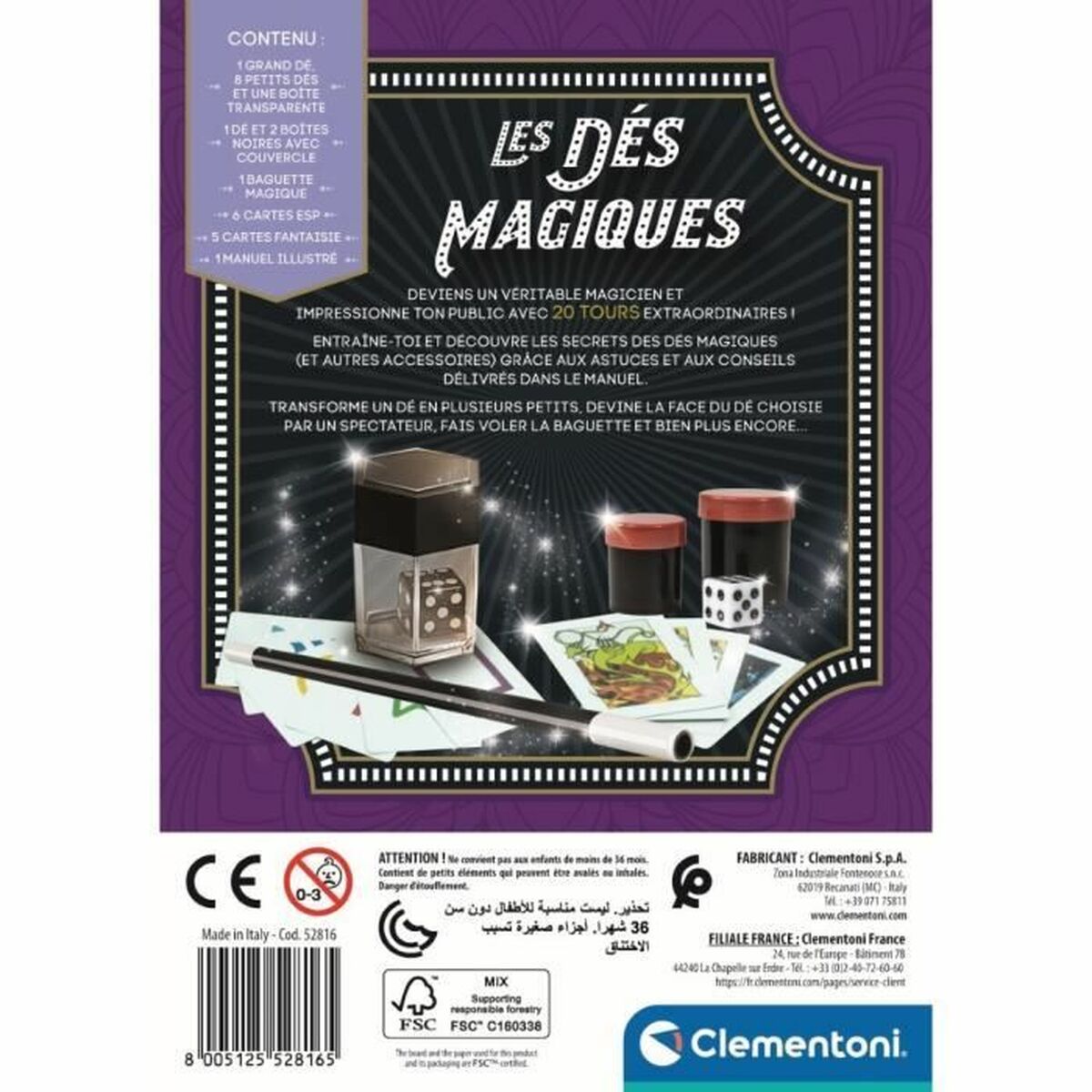 Trollerispel Clementoni Coffret des dés magiques (FR) - 3