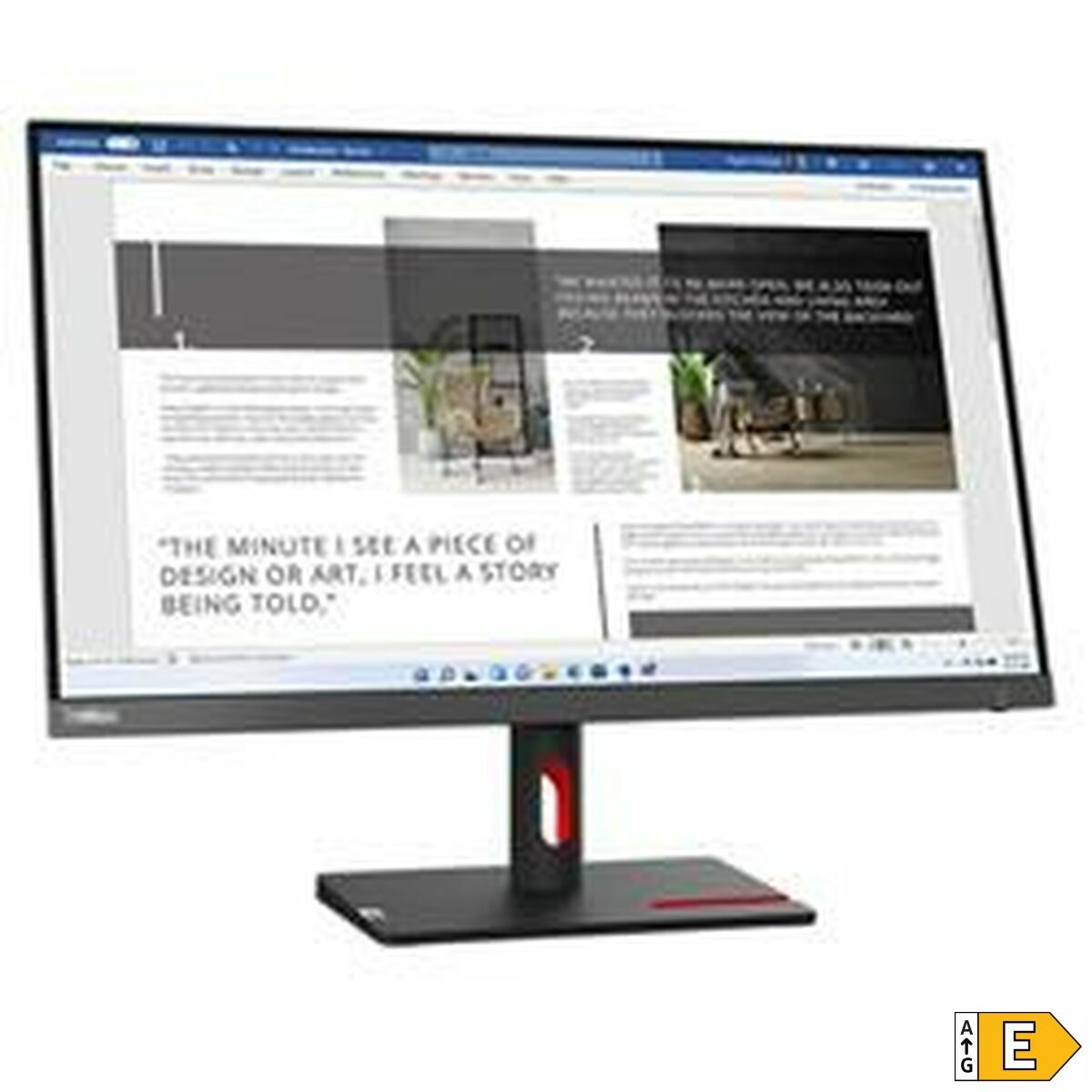 Monitor Lenovo 63DFKAT4EU 27" Full HD 100 Hz - 7