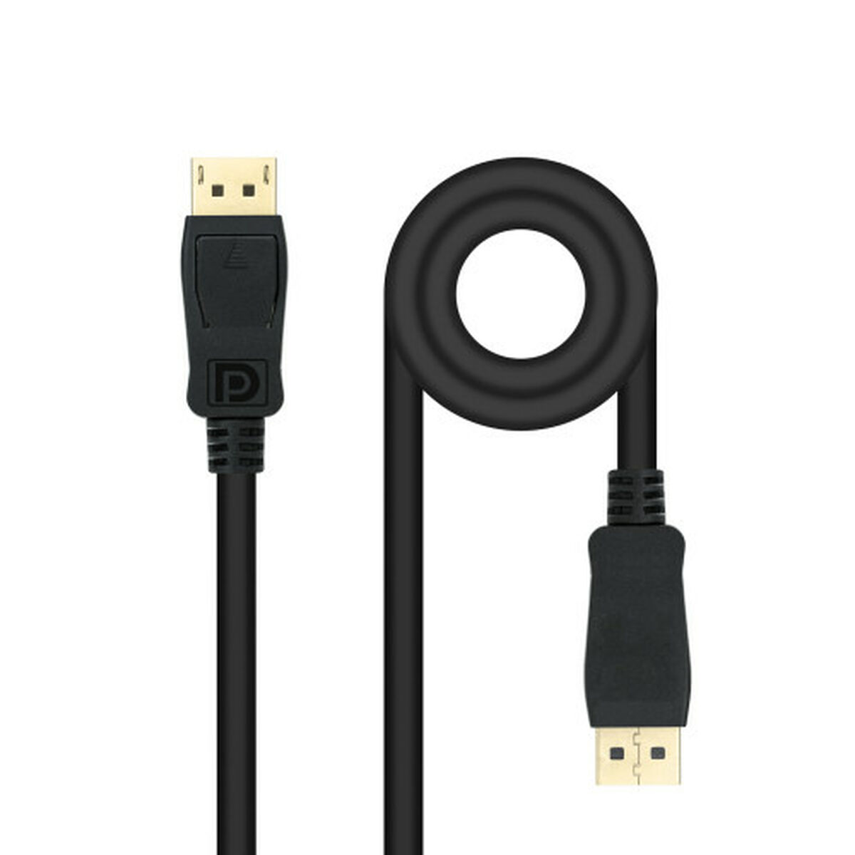 DisplayPort Kabel NANOCABLE 10.15.2601 Svart 1 m