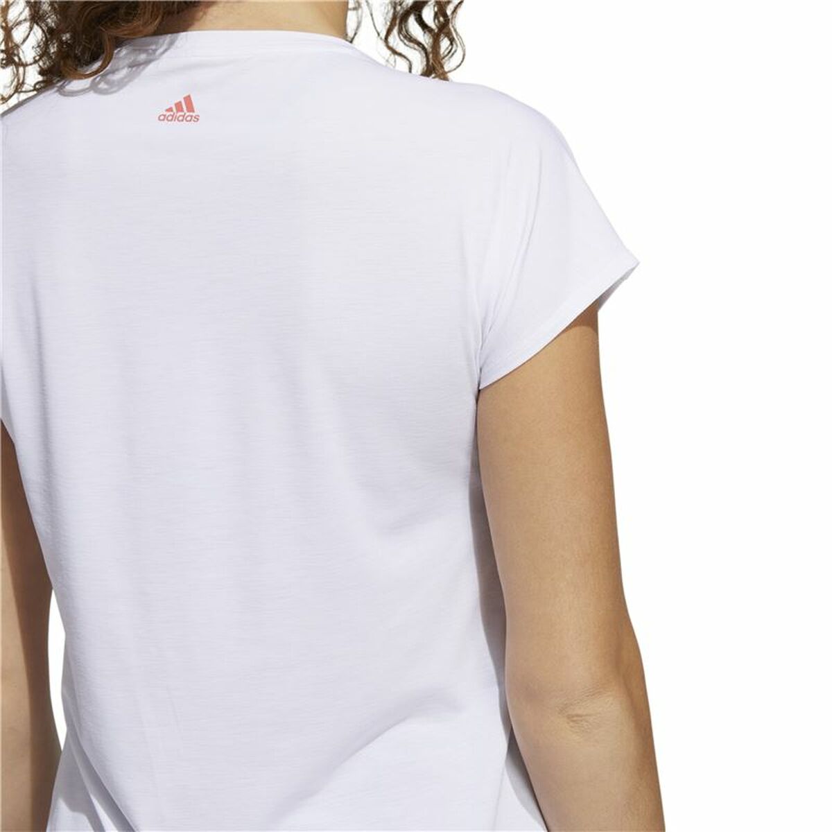 T-shirt med kortärm Dam Adidas Training 3B Vit - 6