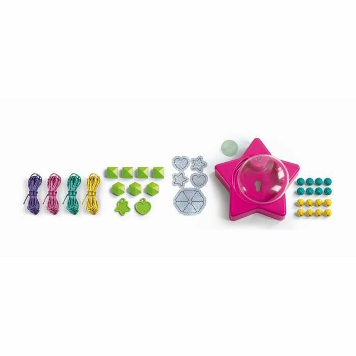 Armbandssats Clementoni Friendship bracelet creation box Plast - 3
