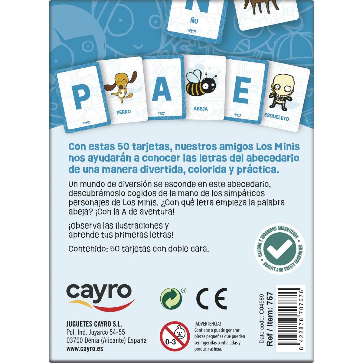 Utbildningsspel Cayro ABECEDARIO - 4