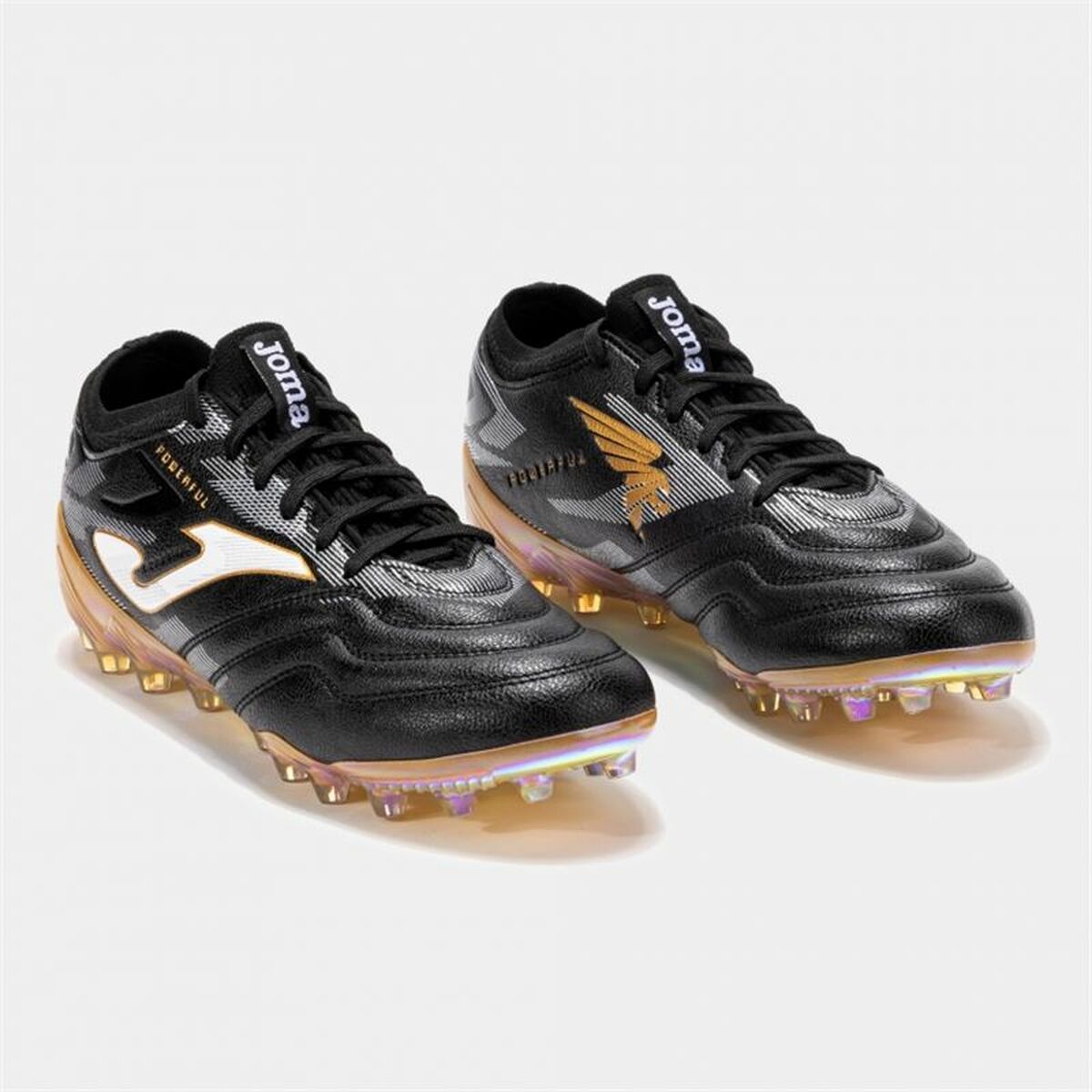 Fotbollsskor för vuxna Joma Sport Powerful Cup 2401 Svart - 4