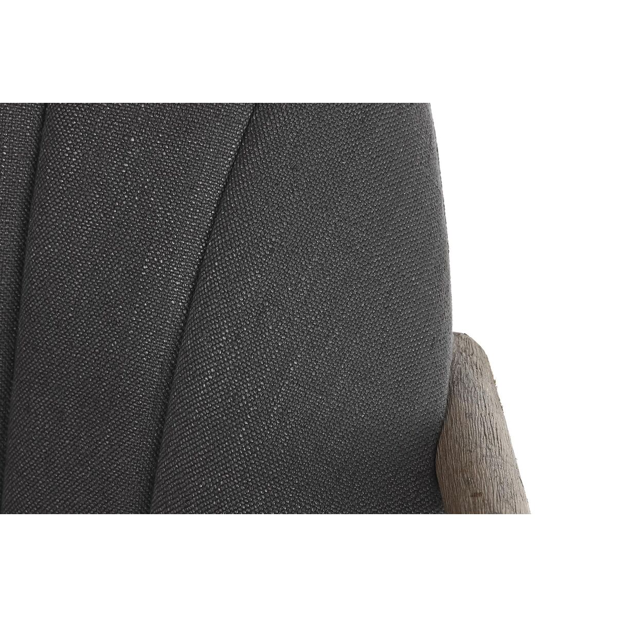 Fåtölj DKD Home Decor Mörkgrå Gran Plast 68 x 69 x 89 cm 67 x 70 x 89 cm - 4
