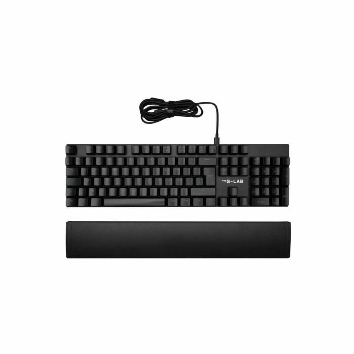 Bluetooth Tangentbord The G-Lab AZERTY Svart Franska