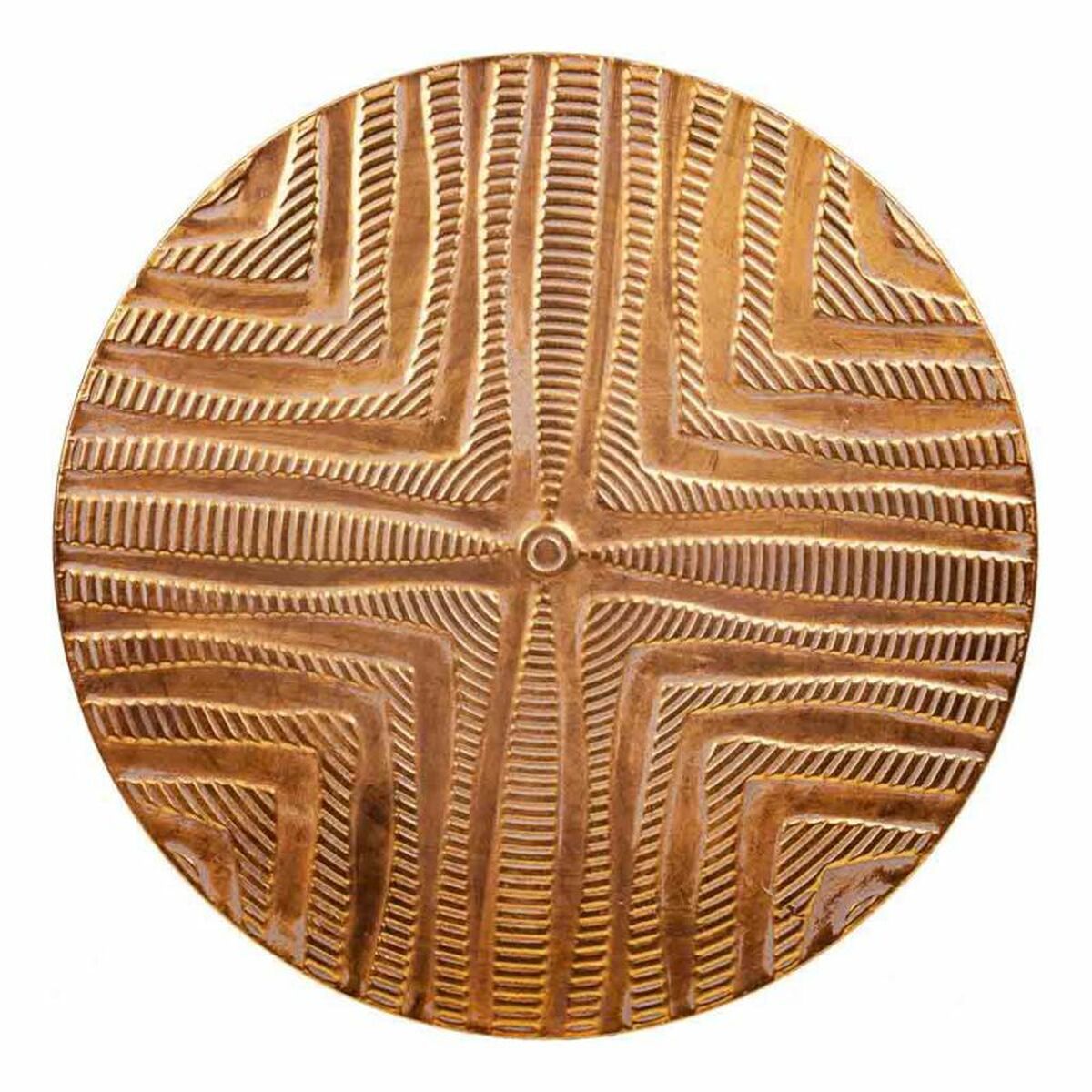 Soffbord Alexandra House Living Gyllene Järn 60 x 60 x 60 cm - 5