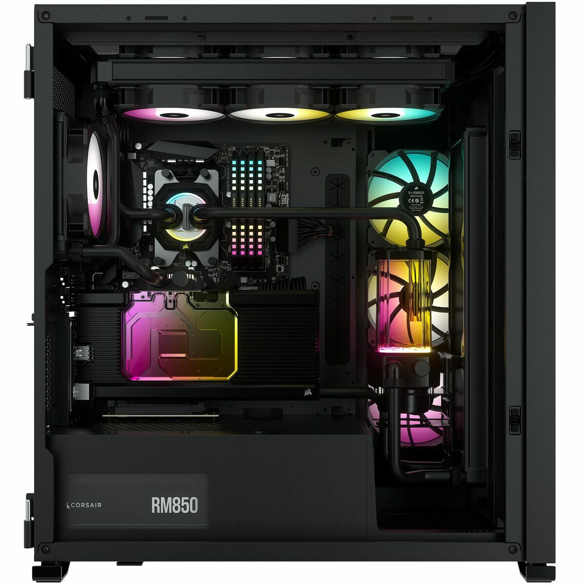 ATX Semitorn Corsair iCUE 7000X RGB Svart - 3