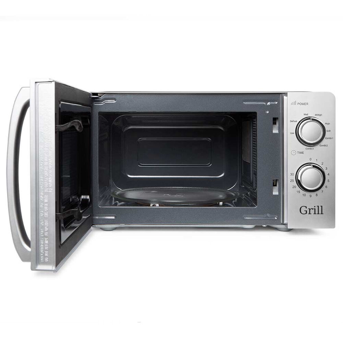 Mikrovågsugn med Grill Orbegozo MIG 2138 900 W Silvrig 20 L - 3