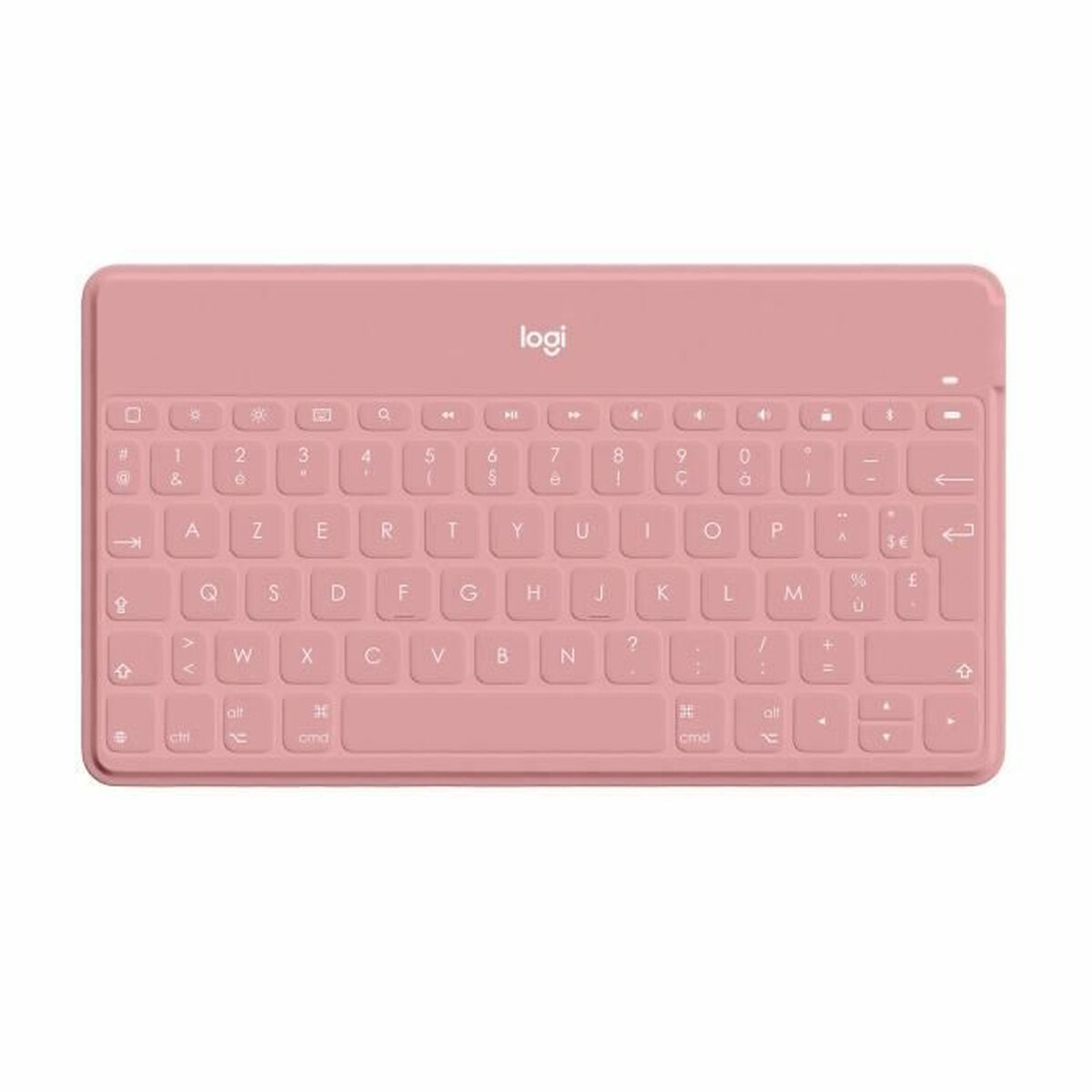 Tangentbord Logitech AZERTY Franska Rosa