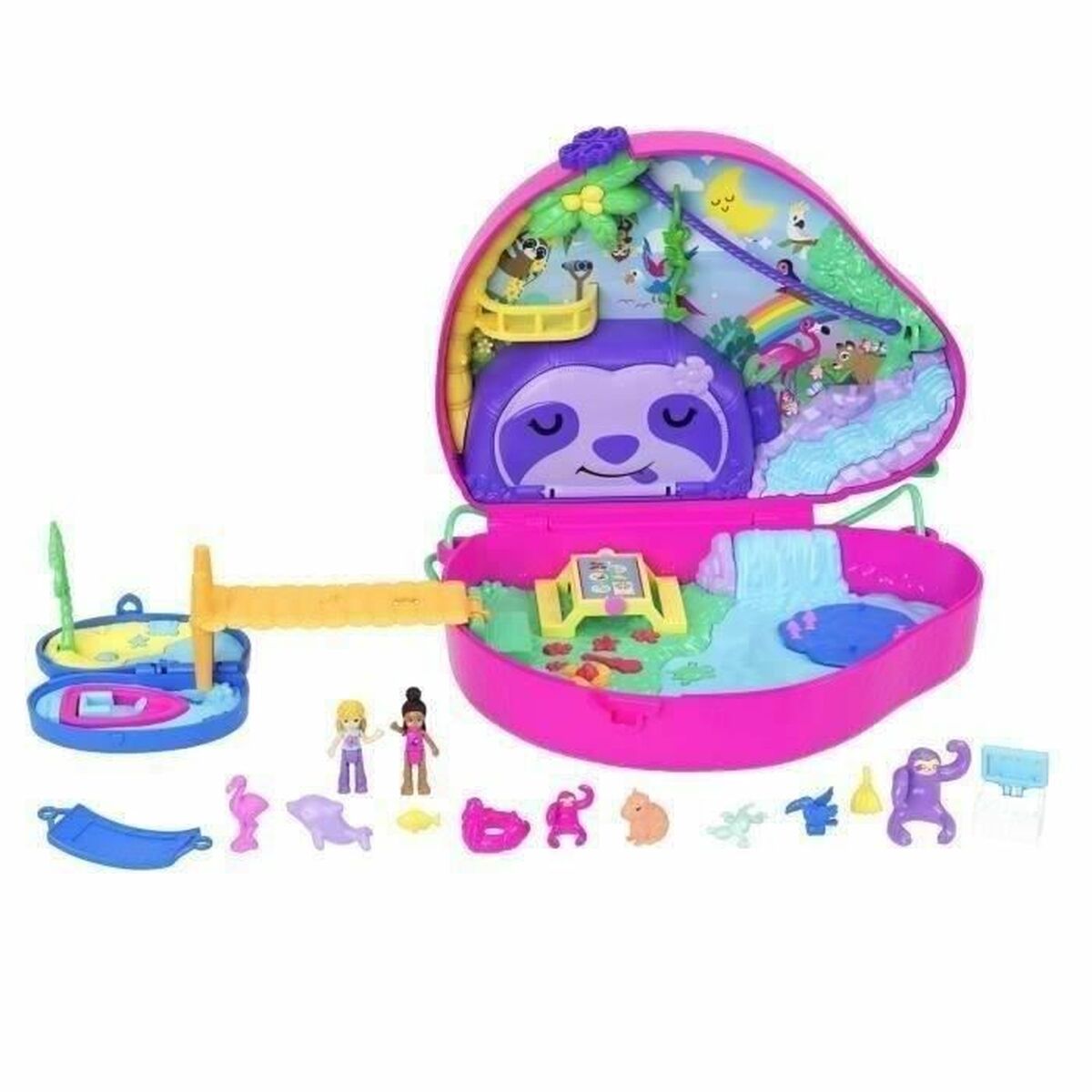 Playset Polly Pocket SAC SURPRISES PARESSEUX - 5