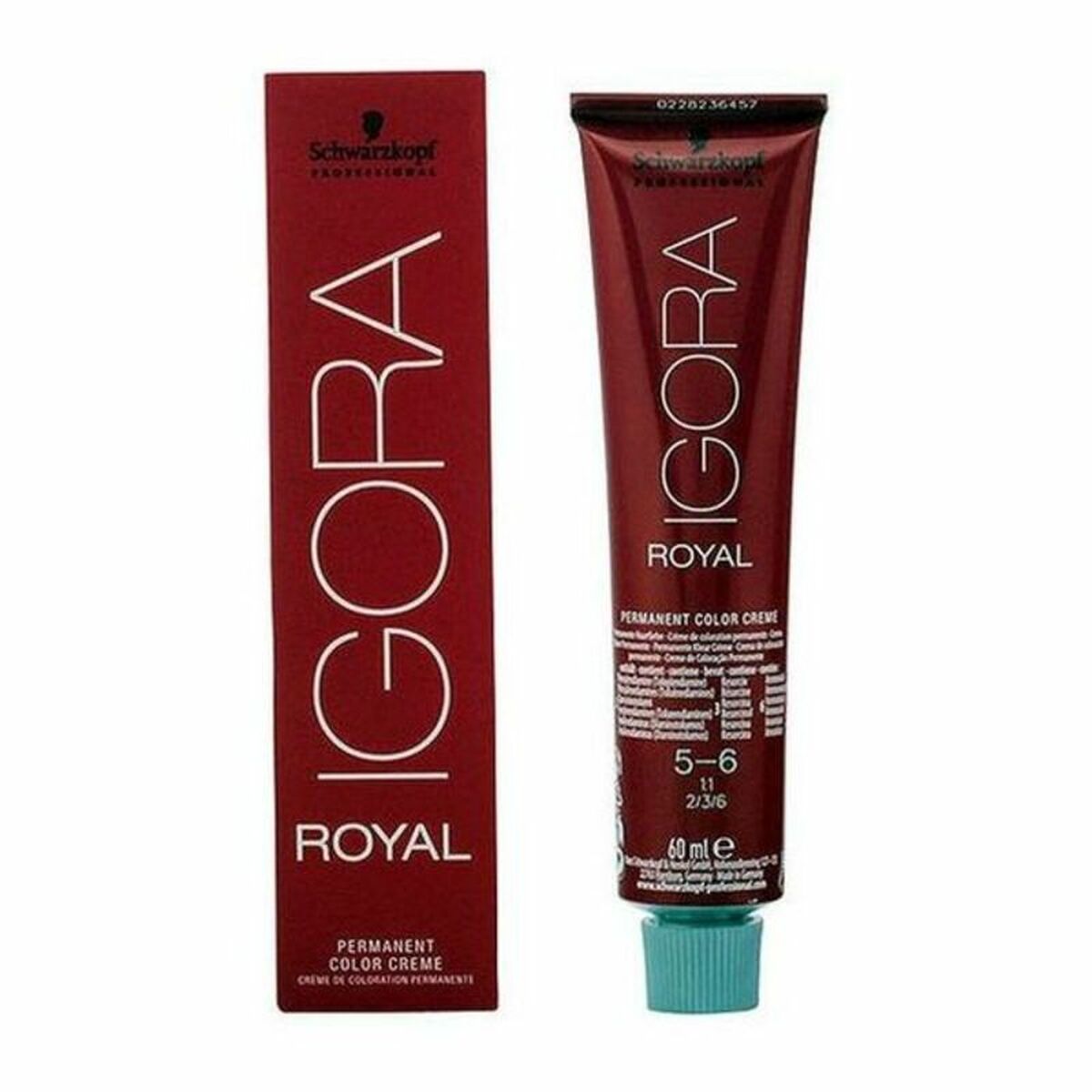Permanent färg Schwarzkopf Igora Royal Nº 5-6 60 ml