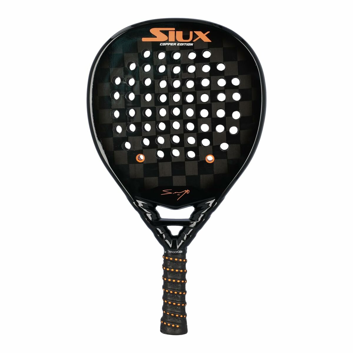Padelracket Siux SG Copper Edition 18K Sanyo Svart