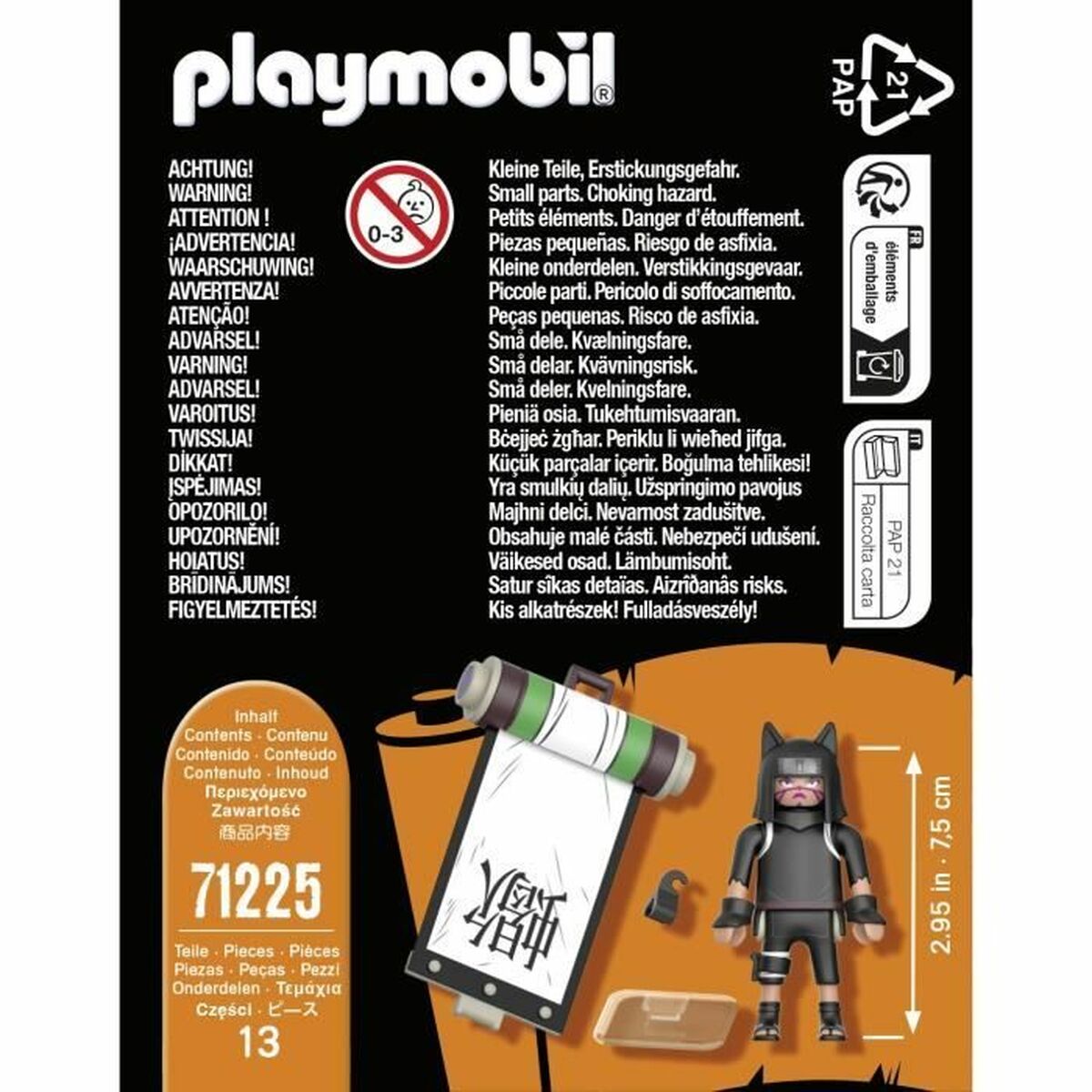 Playset Playmobil 71225 Naruto - 2