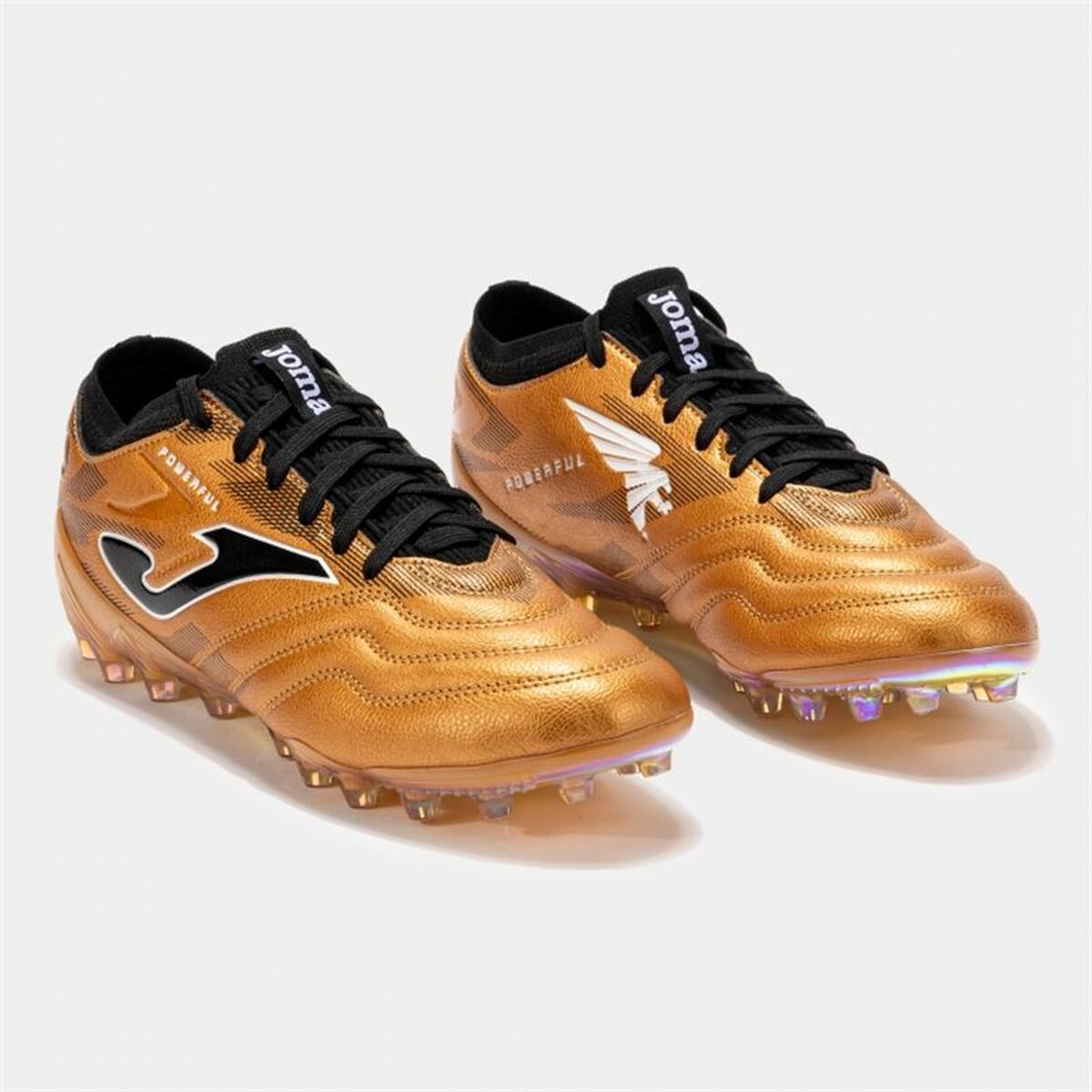 Fotbollsskor för vuxna Joma Sport Powerful Cup 2418 Svart - 4