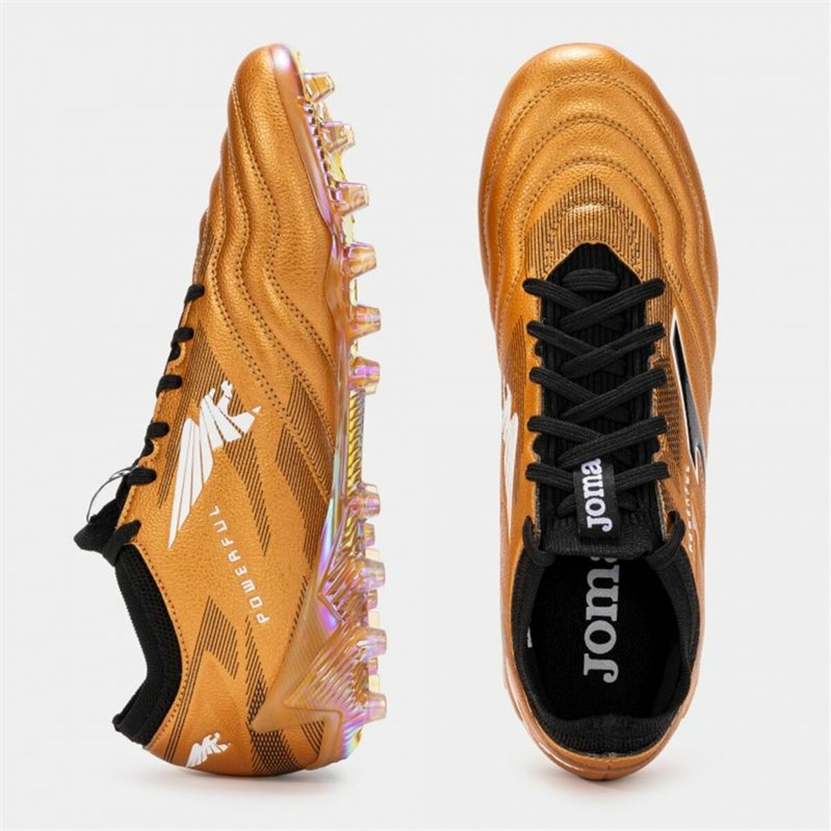 Fotbollsskor för vuxna Joma Sport Powerful Cup 2418 Svart - 3