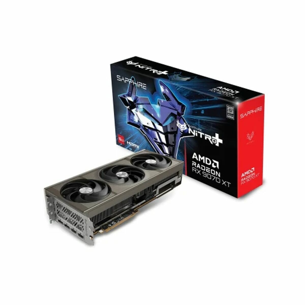 Grafikkort Sapphire 11348-01-20G radeon rx 9070 xt 16 GB GDDR6 - 2