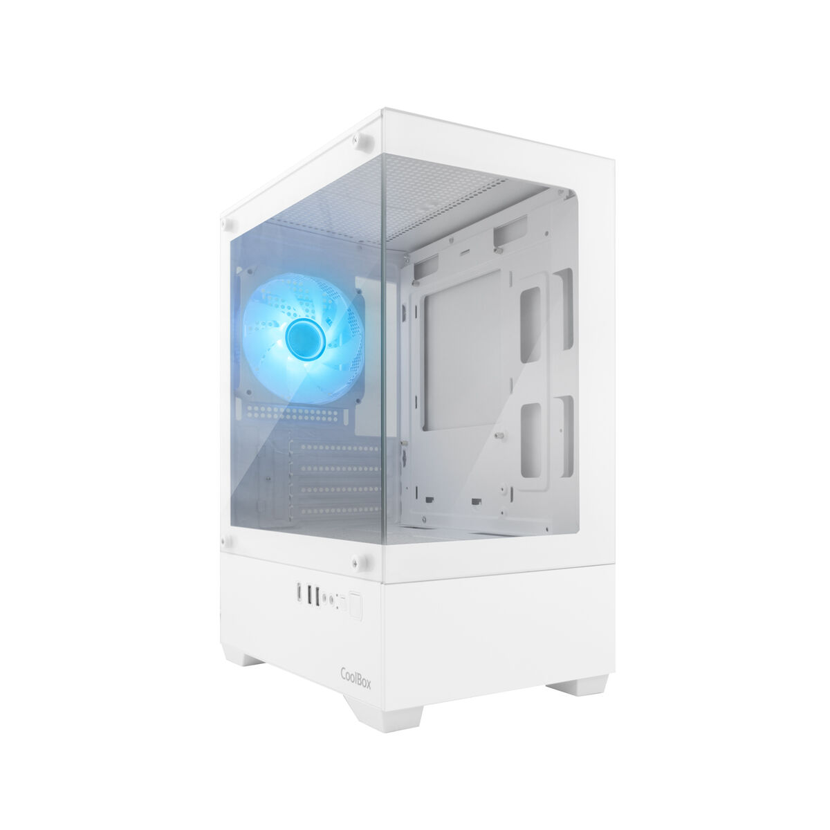 ATX Semitorn CoolBox COO-CHA-GM200W-0 Vit Grön