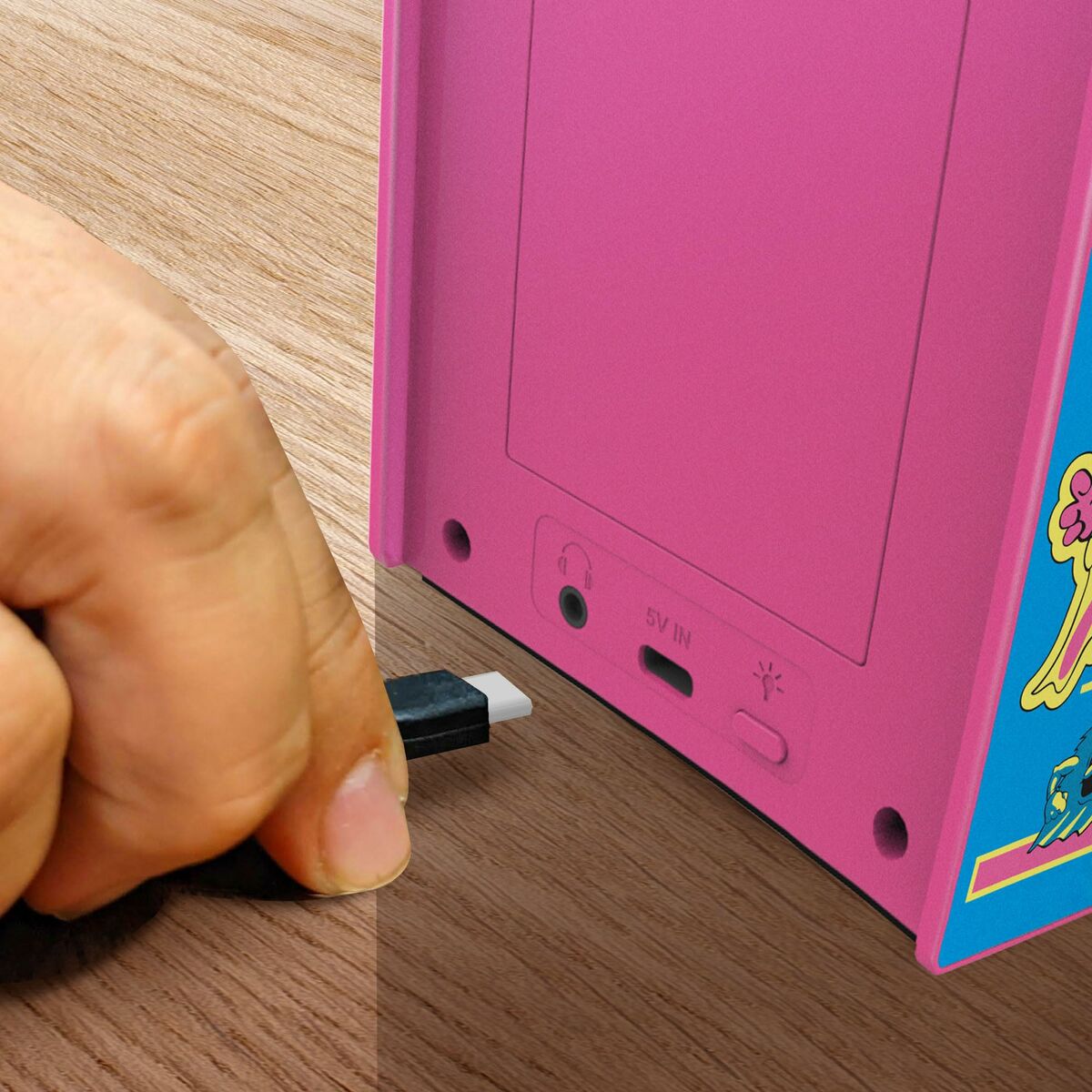 Bärbar spelkonsol My Arcade Micro Player PRO - Ms. Pac-Man Retro Games Blå - 4