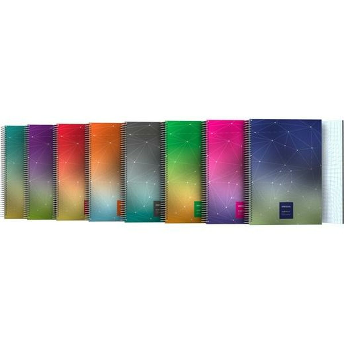 Anteckningsbok Grafoplas Multicolour Din A4 80 Blad 21,5 x 31,5 cm (8 antal) - 2