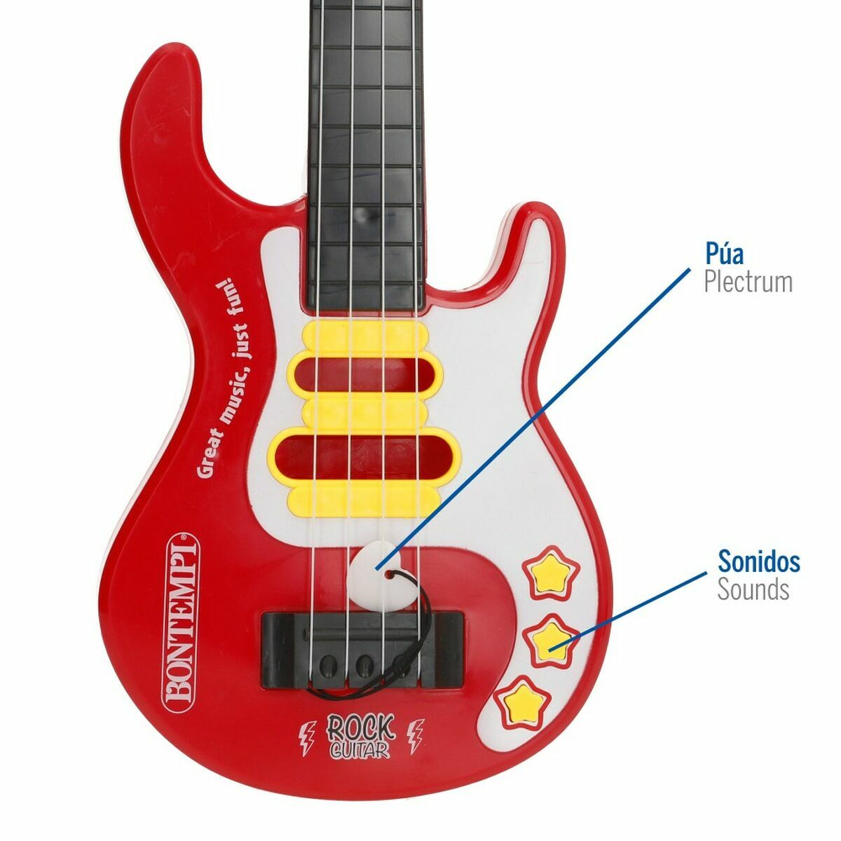 Gitarr för barn Colorbaby 51 cm - 5
