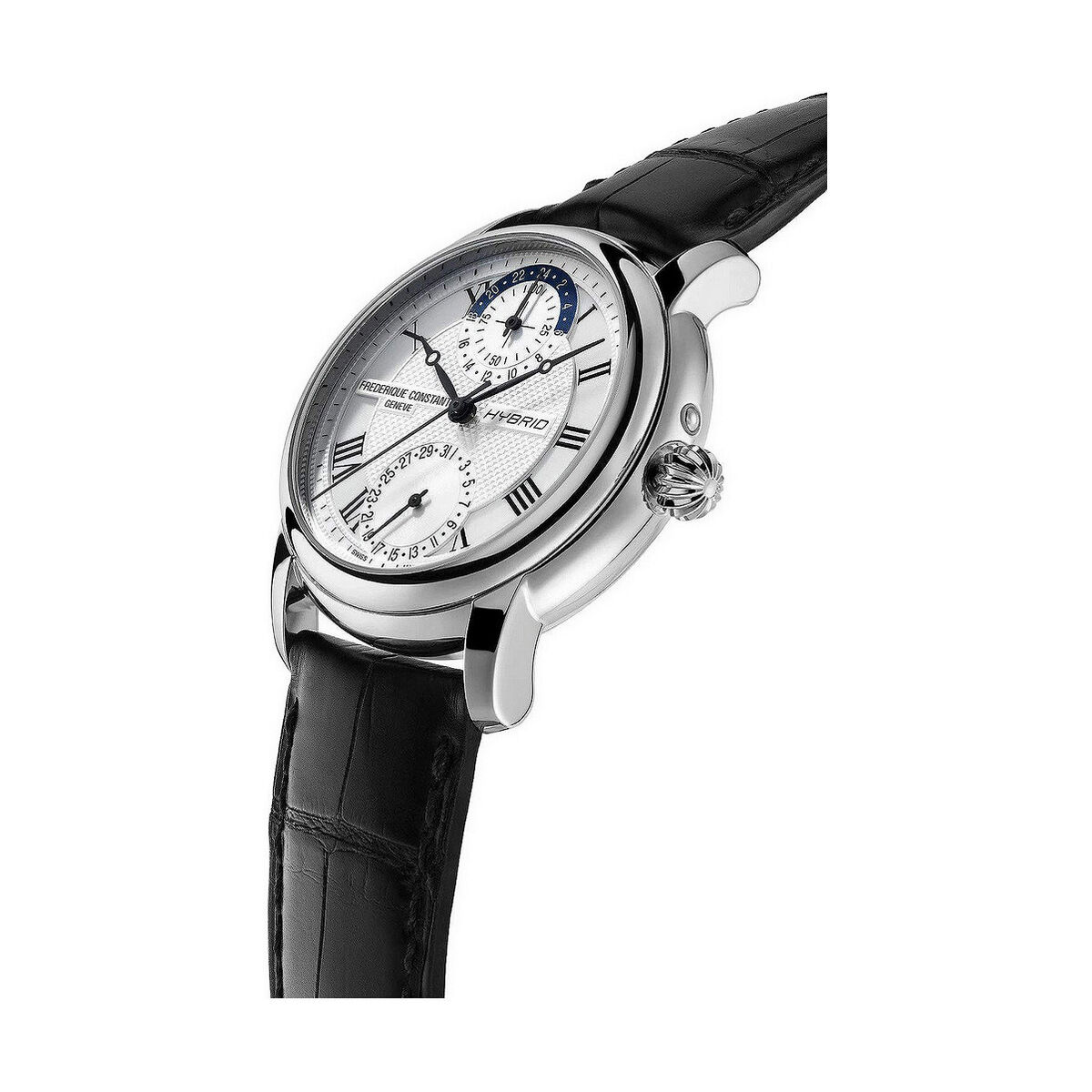 Herrklocka Frederique Constant HYBRID MANUFACTURE BLUETOOTH Svart - 12