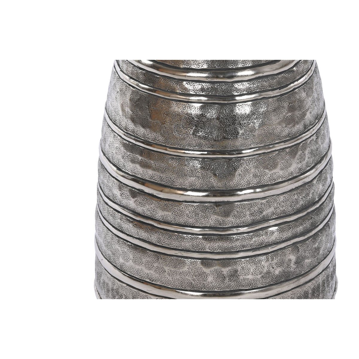 Vas DKD Home Decor 24 x 24 x 67 cm Antikbehandlad Silvrig Gyllene Aluminium Modern (2 antal) - 4