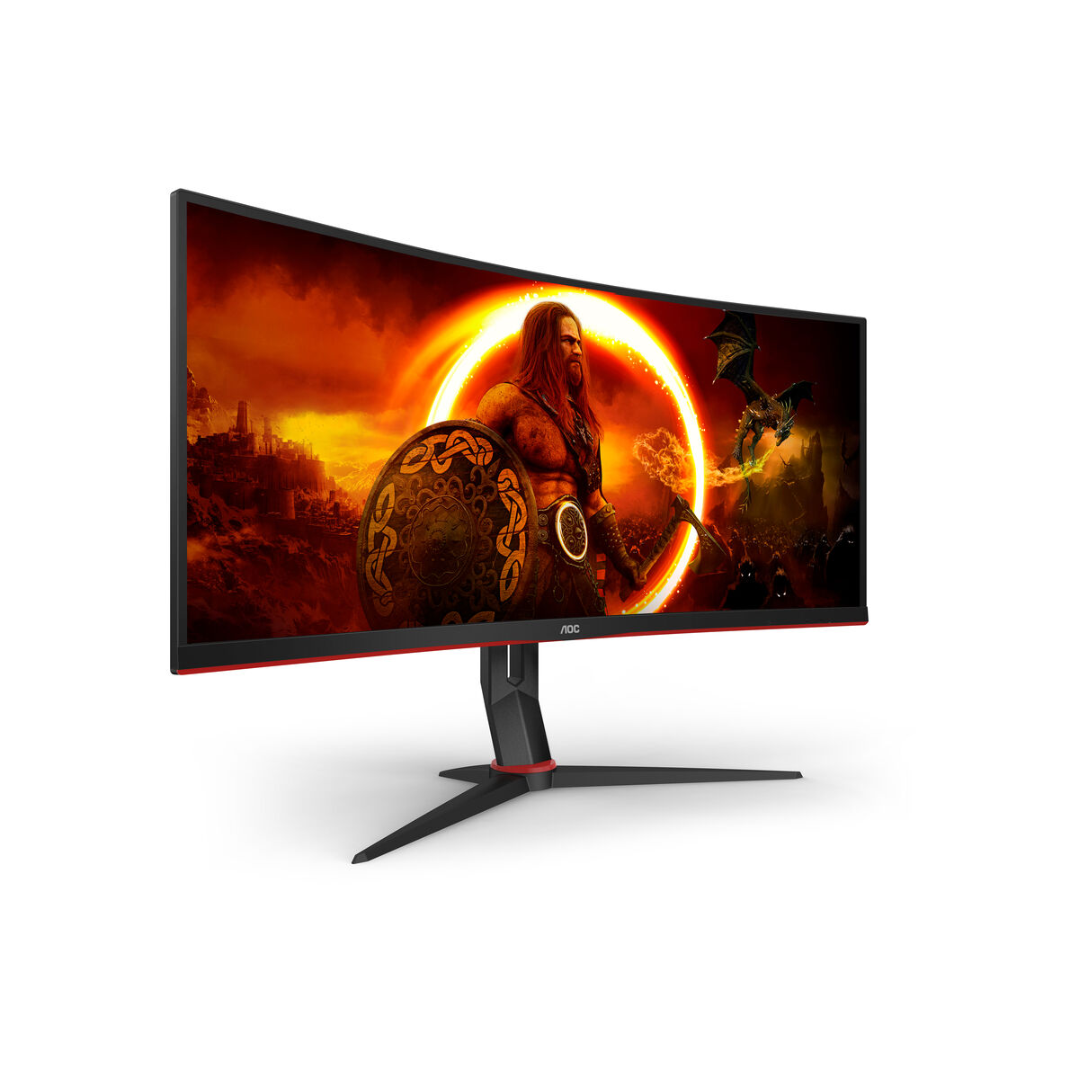 Monitor AOC CU34G2XP/BK UltraWide Quad HD 34" - 11
