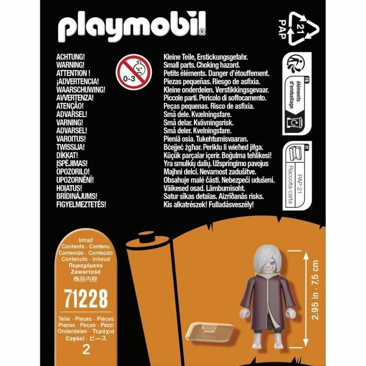 Playset Playmobil 71228 Naruto - 2