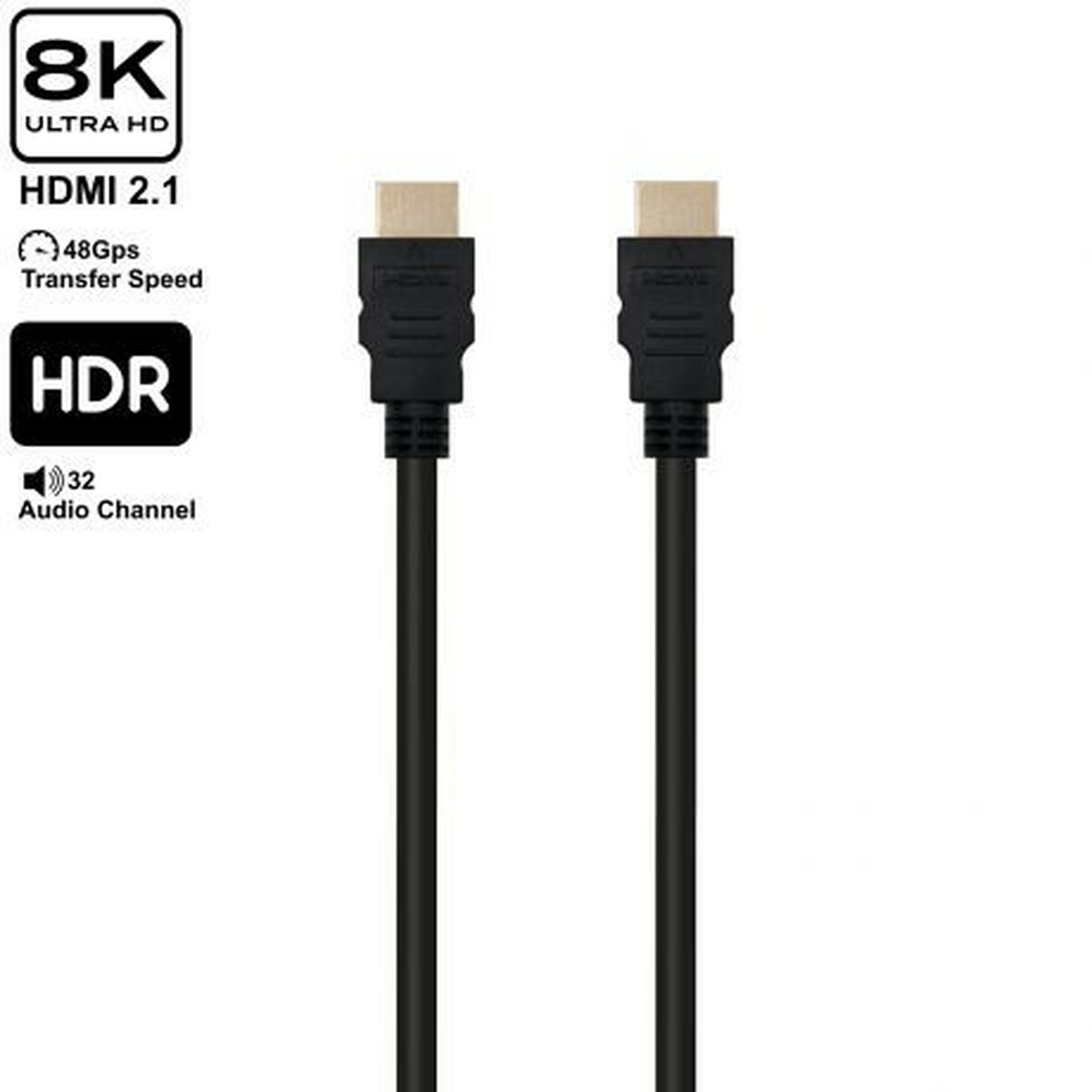 Kabel HDMI Ewent EC1325 Svart 10 m - 2
