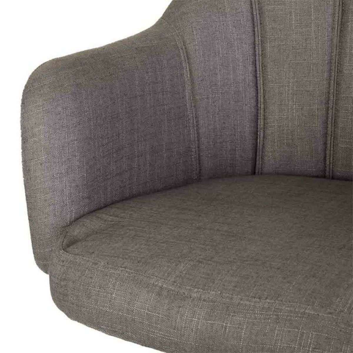 Stol Alexandra House Living Grå 54 x 87 x 63 cm - 5