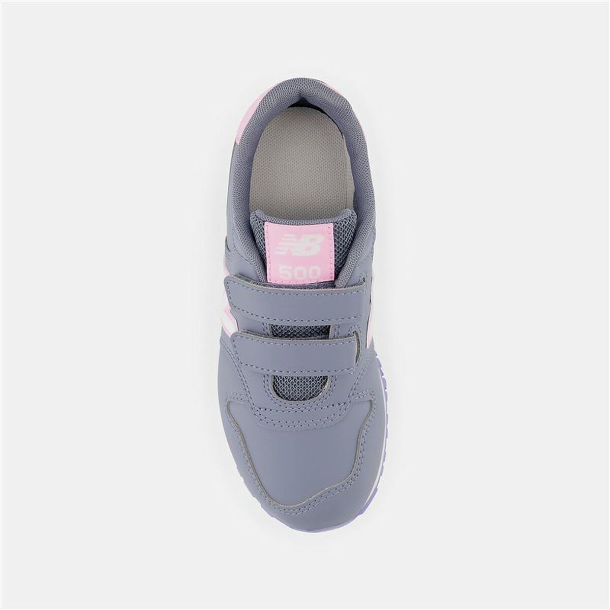 Sportskor för barn New Balance 500 HookLoop Grå - 4