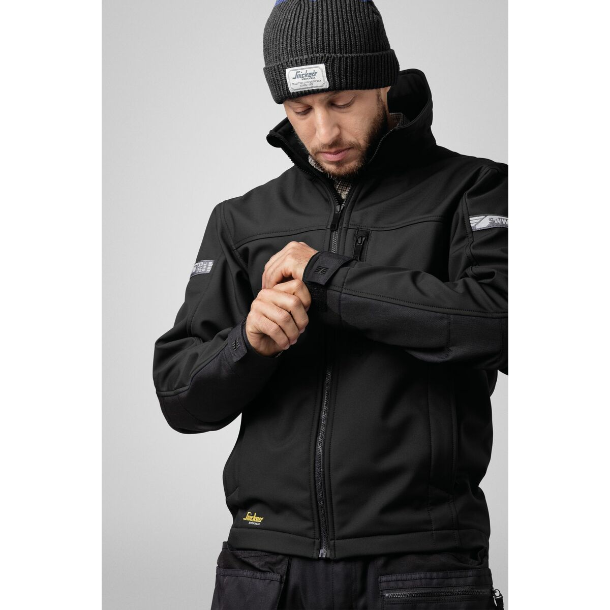 Arbetsjacka Snickers Workwear Svart - 3