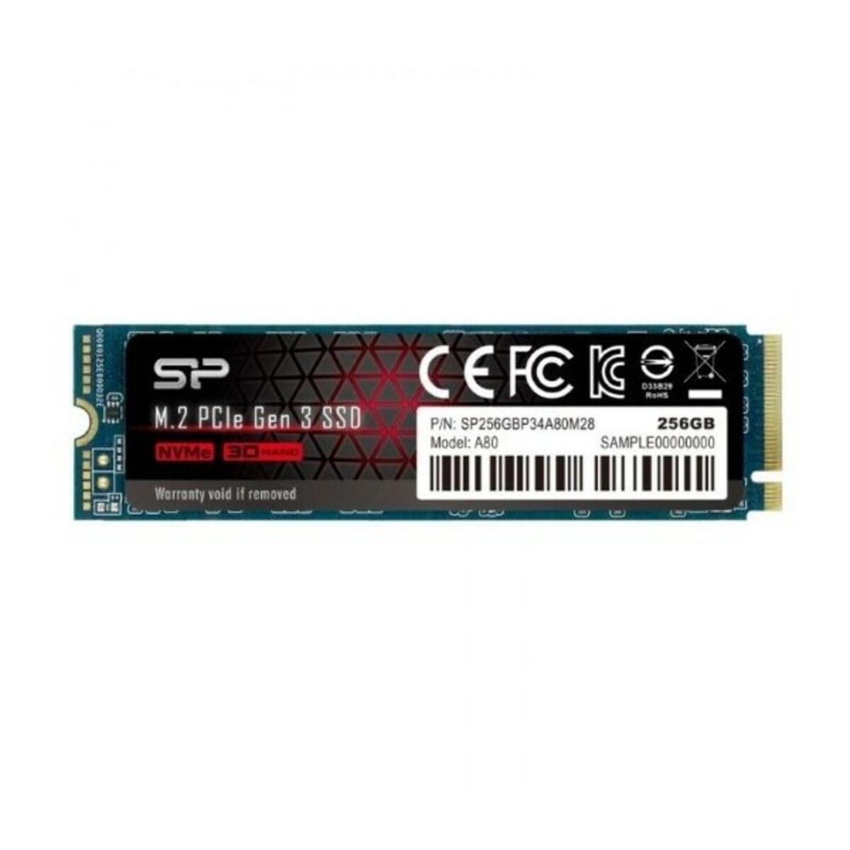 Hårddisk Silicon Power SSD 3400 MB/s SSD - 2