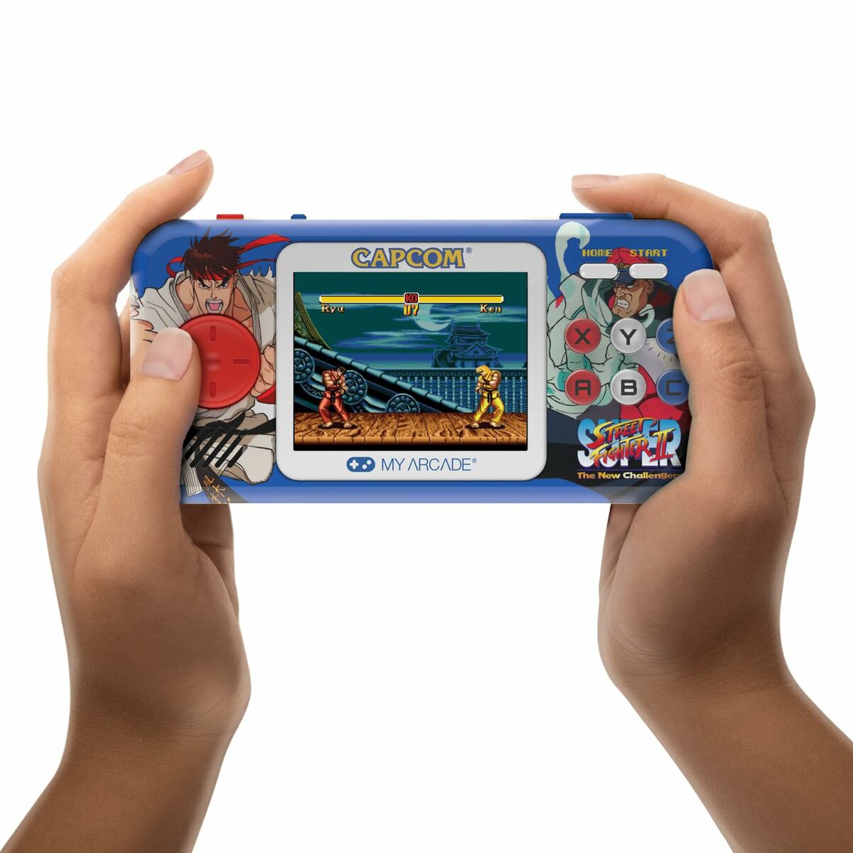 Bärbar spelkonsol My Arcade Pocket Player PRO - Super Street Fighter II Retro Games - 4