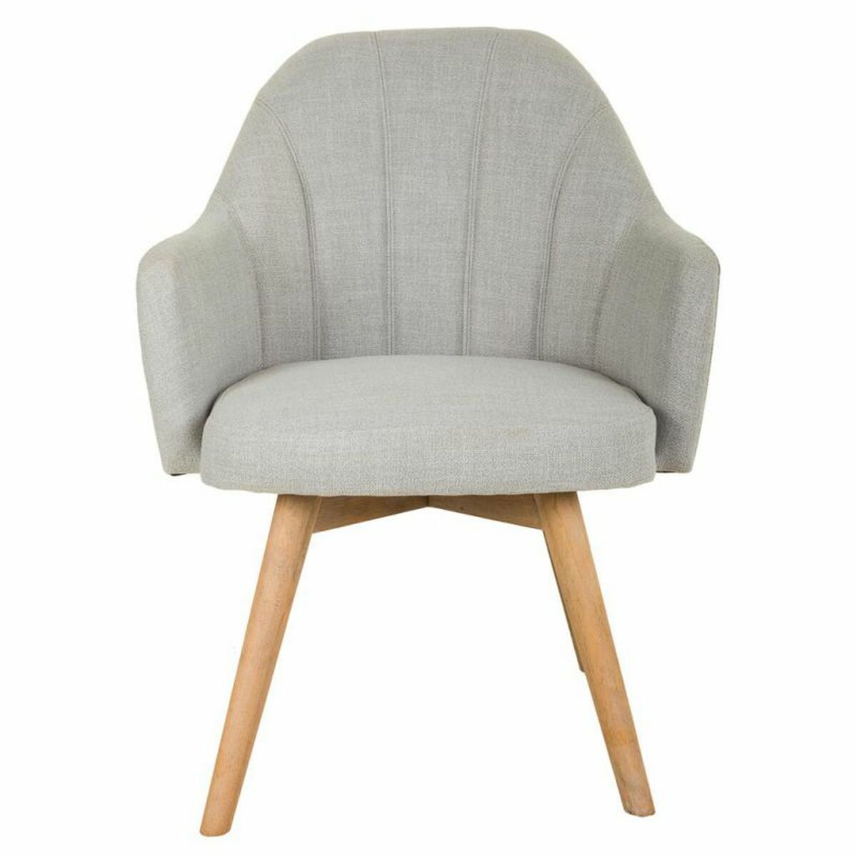 Matsalsstol Alexandra House Living Grå 100 % polyester 45 x 90 x 55 cm - 2