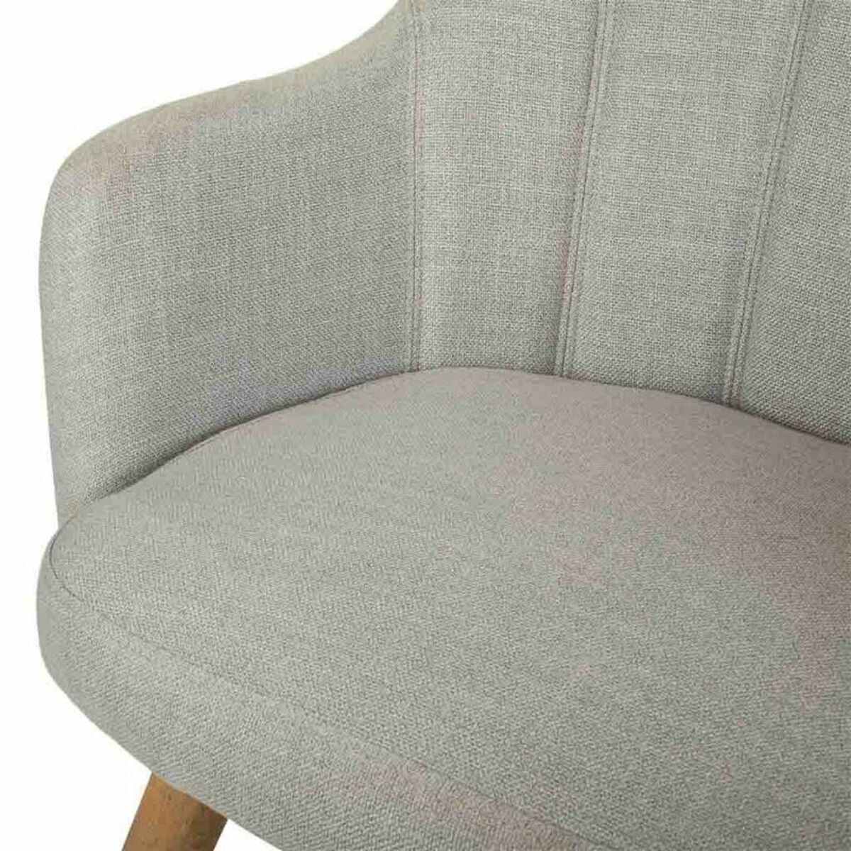 Matsalsstol Alexandra House Living Grå 100 % polyester 45 x 90 x 55 cm - 5
