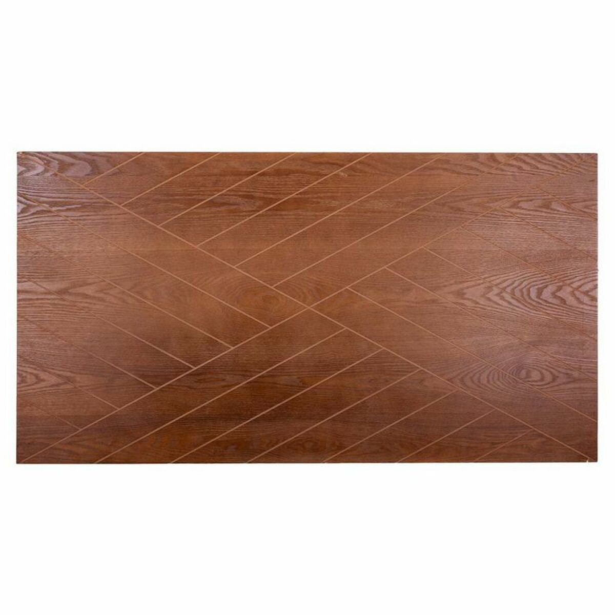Soffbord Alexandra House Living Guld Naturell Järn Granträ Trä MDF 70 x 50 x 130 cm - 6