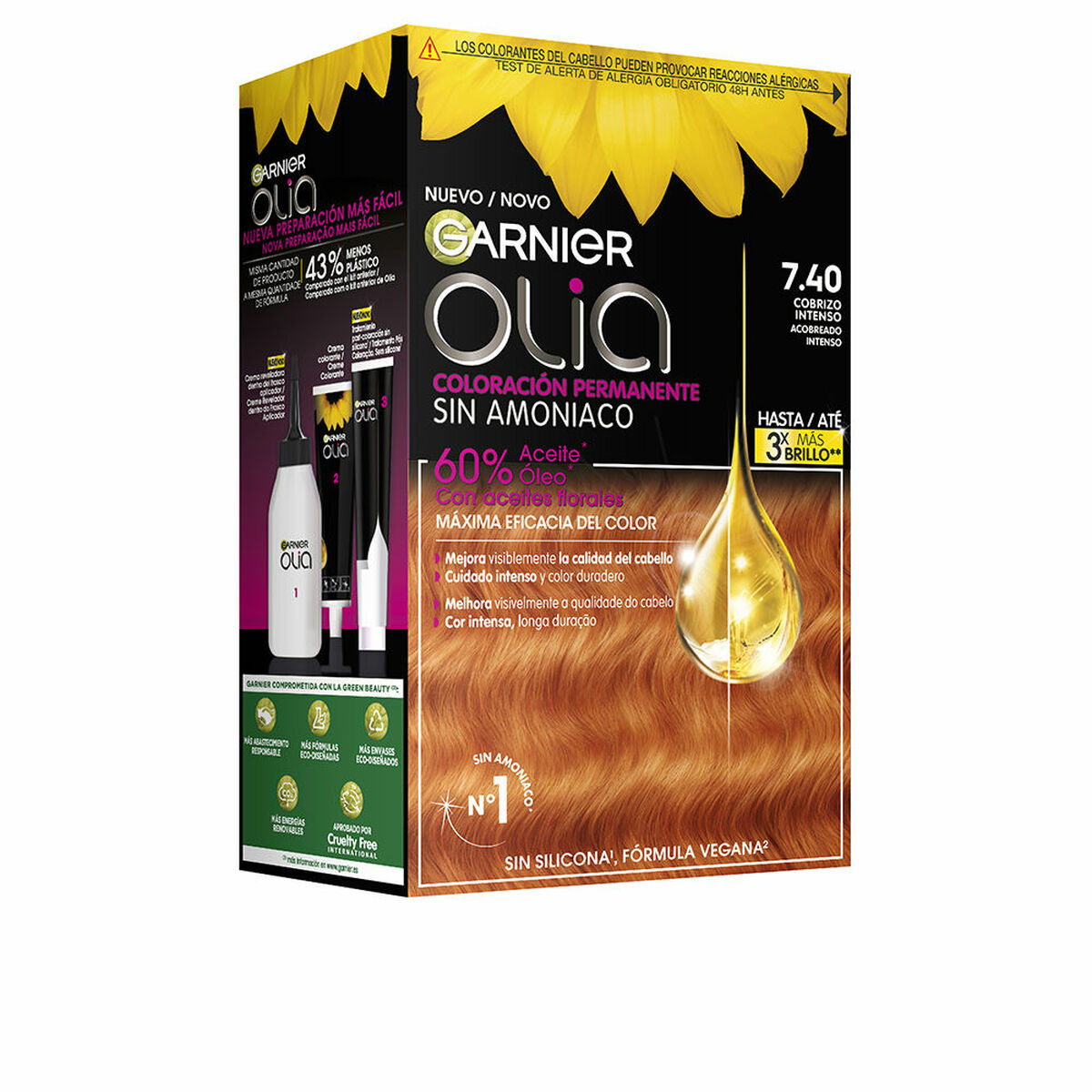Färg utan ammoniak Olia Garnier - 3