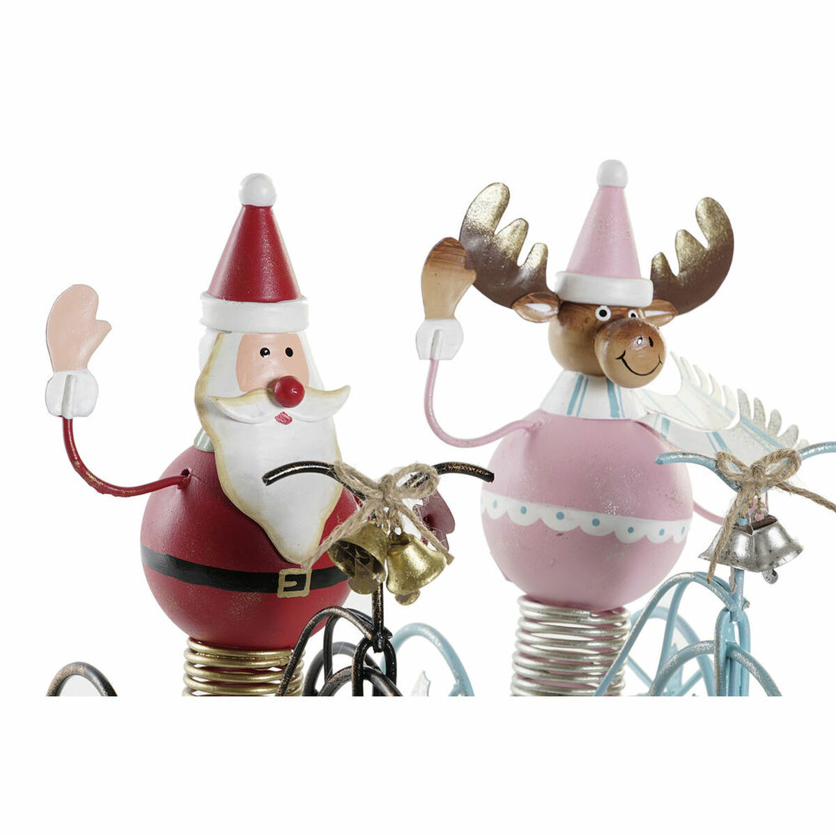 Julgranskula DKD Home Decor Metall (2 pcs) (15 x 9 x 19 cm) - 2