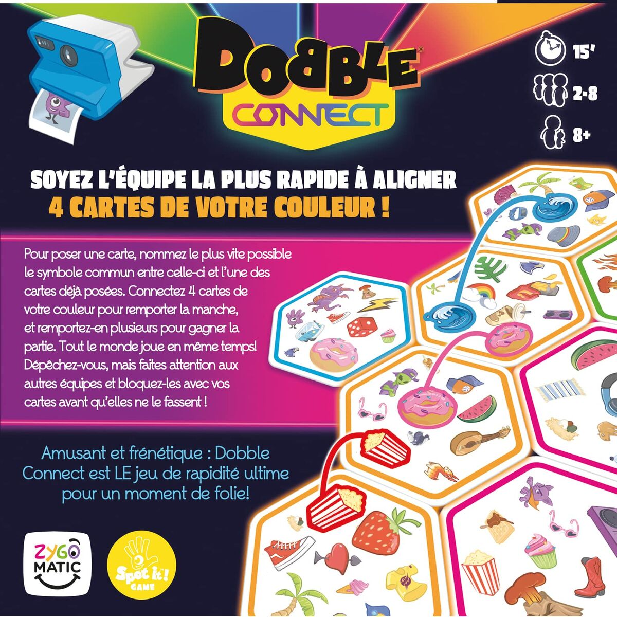 Sällskapsspel Dobble Connect (FR) - 2
