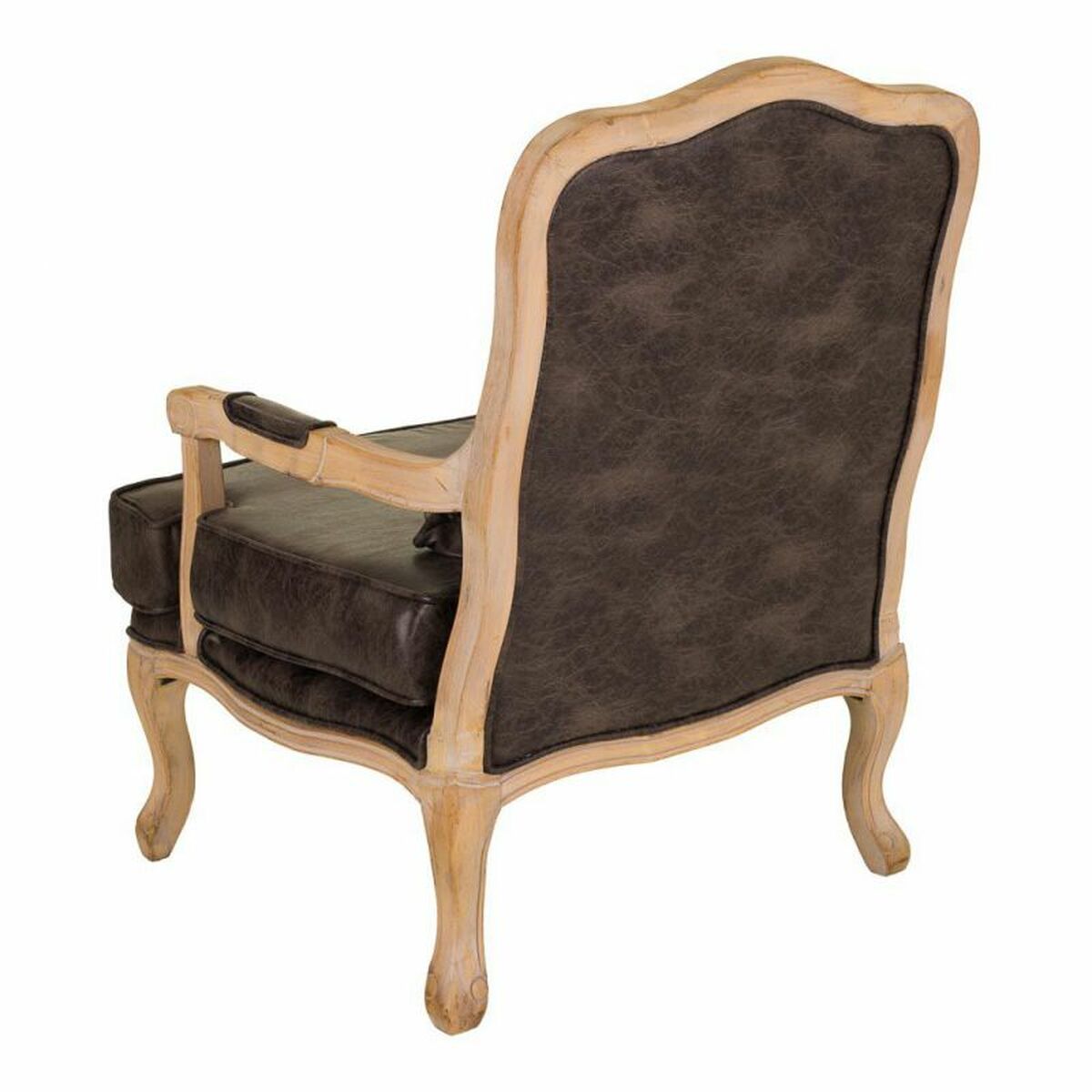 Fåtölj Alexandra House Living Brun 72 x 92 x 64 cm - 5